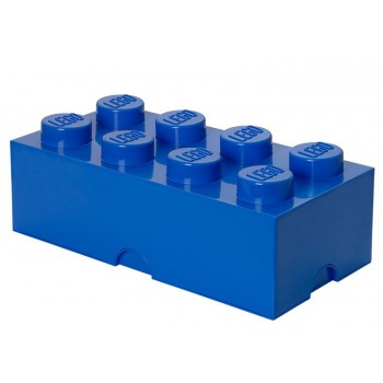 Cutie depozitare LEGO 2x4 albastru inchis (40041731)