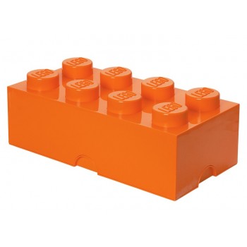 Cutie depozitare LEGO 2x4 portocaliu (40041760)