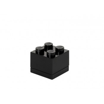 Mini cutie depozitare LEGO 2x2 negru (40111733)