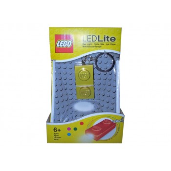 Breloc cu lanterna LEGO placa aurie (LGL-KE52GS-G)