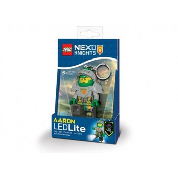 Breloc cu lanterna LEGO Nexo Knights Aaron (LGL-KE98)