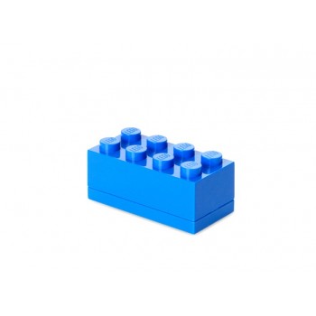 Mini cutie depozitare LEGO 2x4 albastru inchis (40121731)
