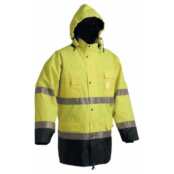 Geacă de iarnă reflectorizantă Malabar galben 309597