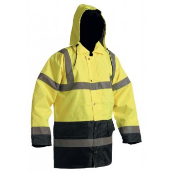 Geacă de iarnă reflectorizantă impermeabilă Sefton galben 309727