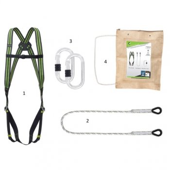 Centură siguranță lucru la înălțime Kratos Safety kit FA8000100
