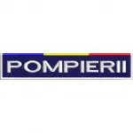 ECUSON POMPIERI TRICOLOR PENTRU PIEPT - BLEUMARIN