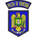 Emblema politia de frontiera romana IGPFR +  EMBLEMA TRICOLOR MANECA - VARIANTA 1
