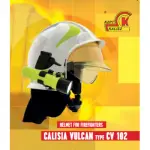 Casca pompieri CU LANTERNA NON-FLAMMABLE ISKRA LED ATEX