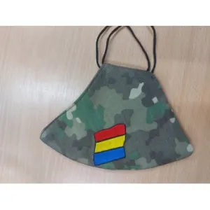 MASCA CAMUFLAJ BRODATA