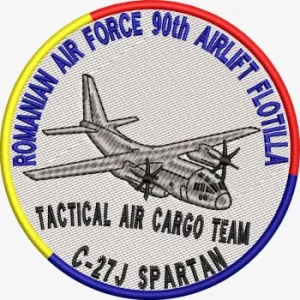 EMBLEMA C 27J SPARTAN TACTICAL AIR CARGO TEAM