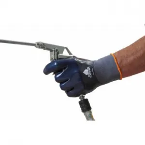 Mănuși de protecție Pad Cover nylon imersate în nitril 9206