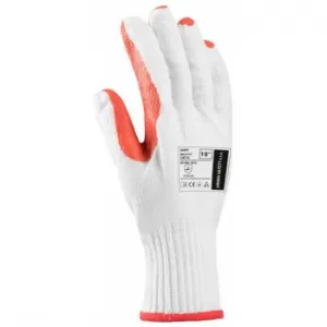 Mănuși protecție Randy poliester cu latex EN 388 A10063