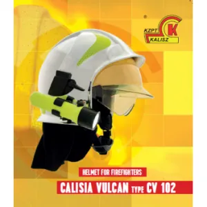 Casca pompieri CU LANTERNA NON-FLAMMABLE ISKRA LED ATEX